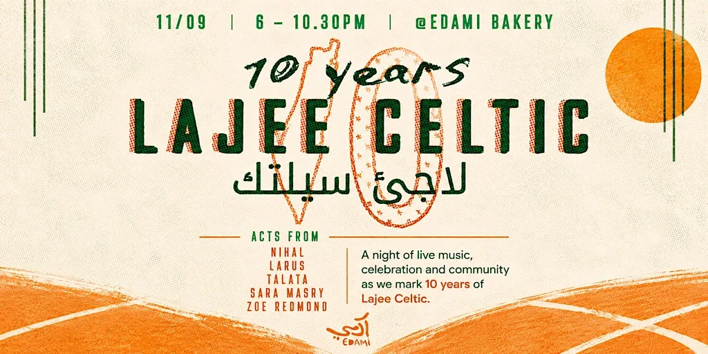 Lajee Celtic's 10 Year Celebration at EDAMI