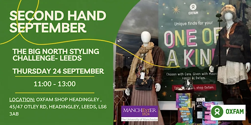 THE BIG NORTH STYLING CHALLENGE: Leeds (Oxfam, Headingley) at Oxfam