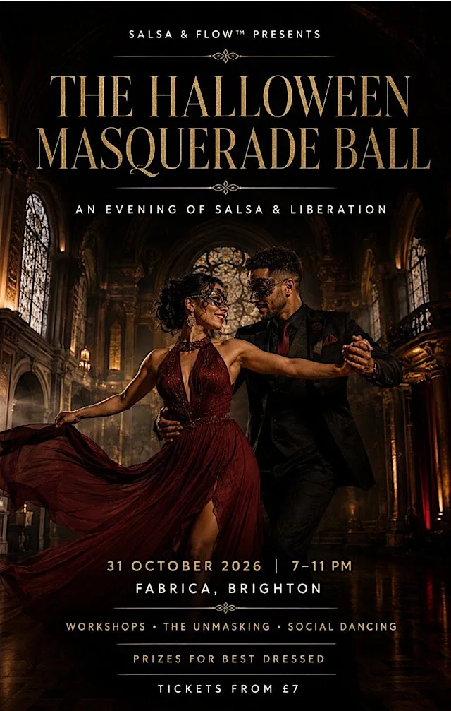 Salsa & Flow™: The Halloween Masquerade Ball