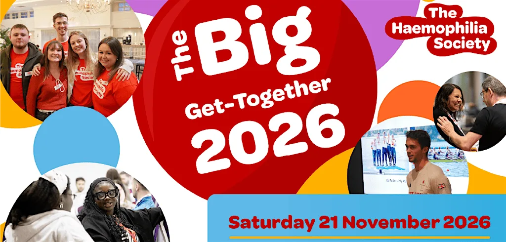 Haemophilia Society Big Get-Together 2026 at Crowne Plaza Nottingham by IHG