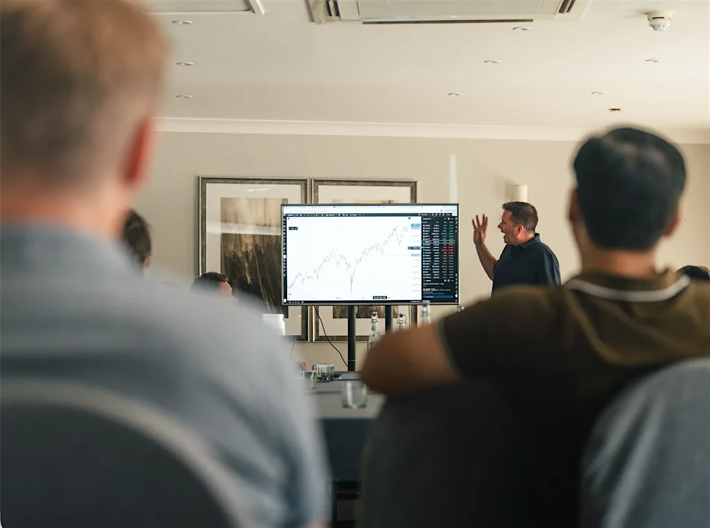 An evening of trading insight with David Jones at Landmark Office Space - Victoria, Orchard Place