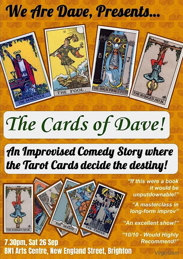 We Are Dave, Presents... The Cards of Dave! at BN1 Arts Centre CIC