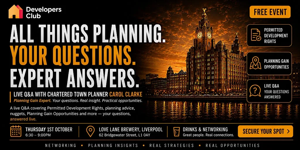 Developers Club | Property Networking | Liverpool at Love Lane Brewery, Bar and Kitchen