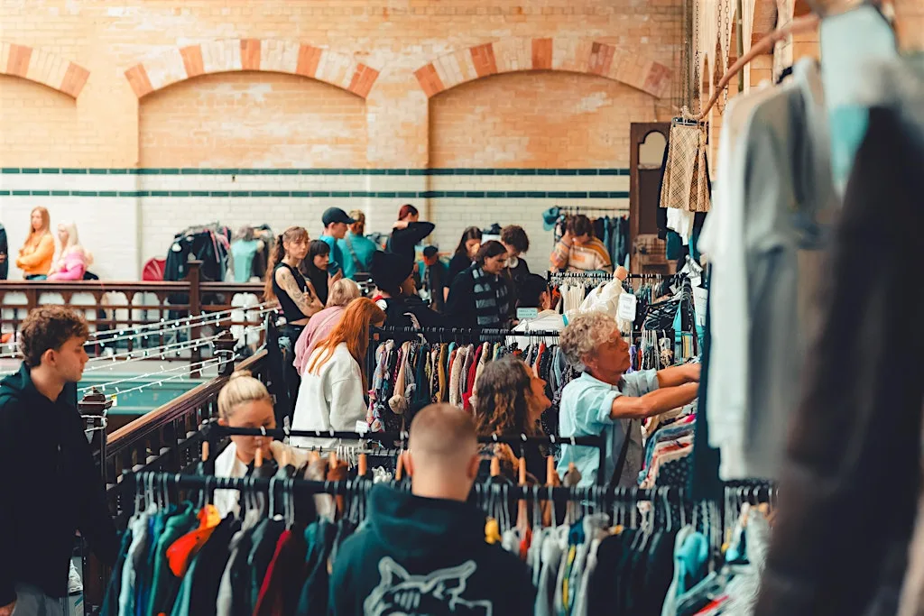 Europe's biggest thrift festival: Manchester at Victoria Baths