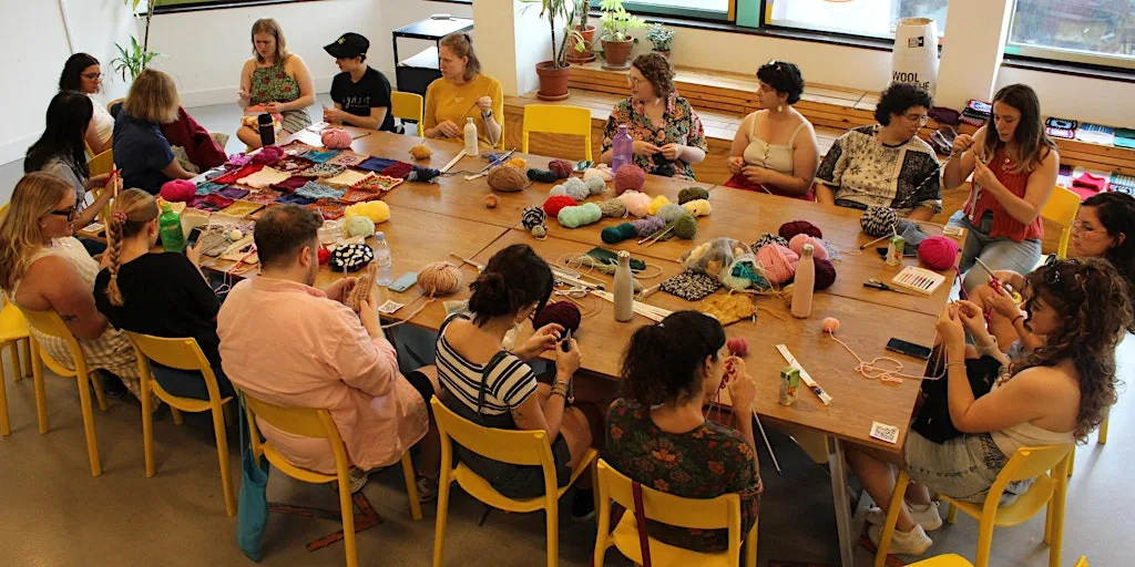 The Knit Club for Blankets for London in Brixton - 4th October