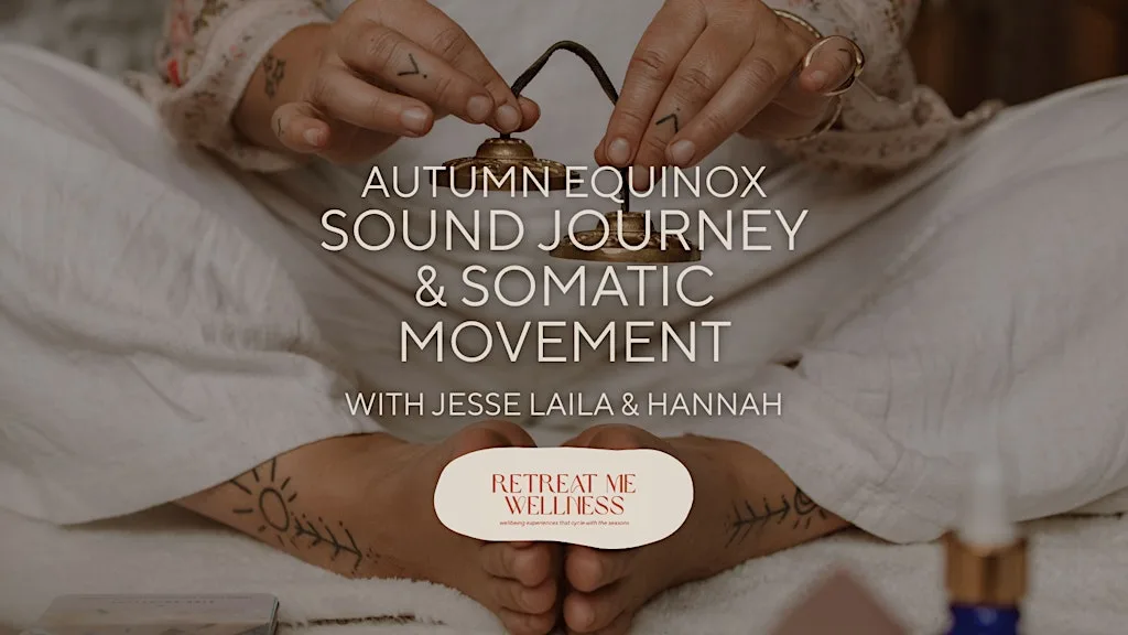 Autumn Equinox Sound Journey & Somatic Movement in Stroud with Jesse Laila at Stroud Slad Farm