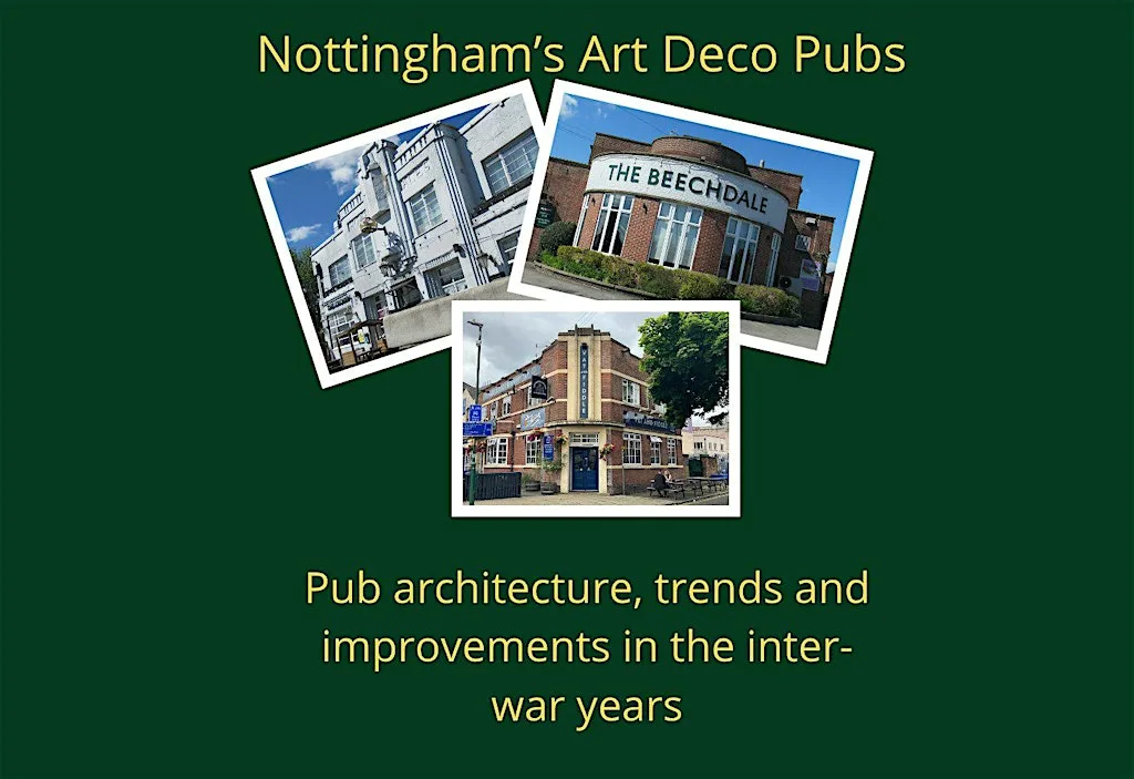 Nottingham's Art Deco Pubs: Talk with Lucy Brouwer at The Vat & Fiddle