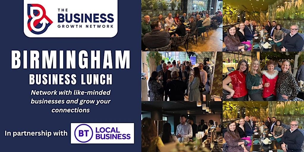 Birmingham Business Networking Lunch at Pushkar Cocktail Bar & Dining