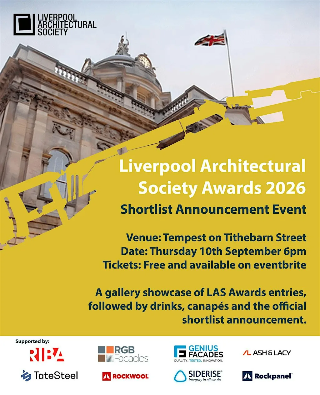 LAS Awards Shortlist Evening at Tempest on Tithebarn