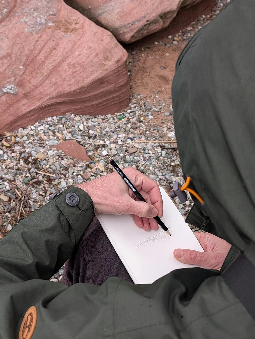 Sketch Like a Geologist at Pathfoot Building - University of Stirling