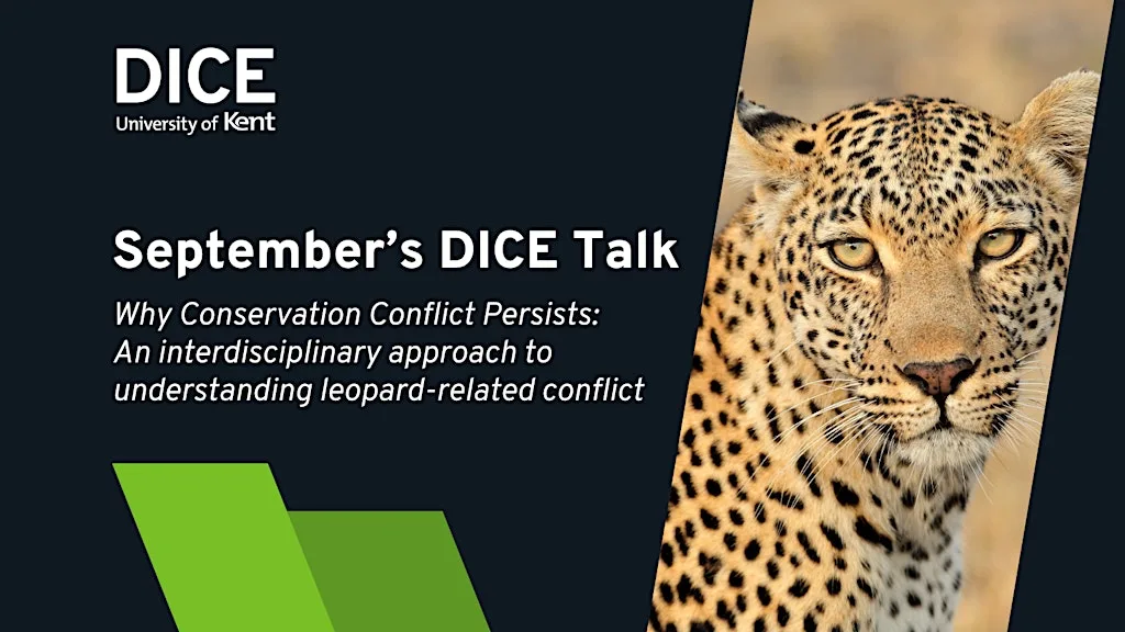 Why Conservation Conflict Persists | #DICETalks at Grimond Lecture Theatre 2