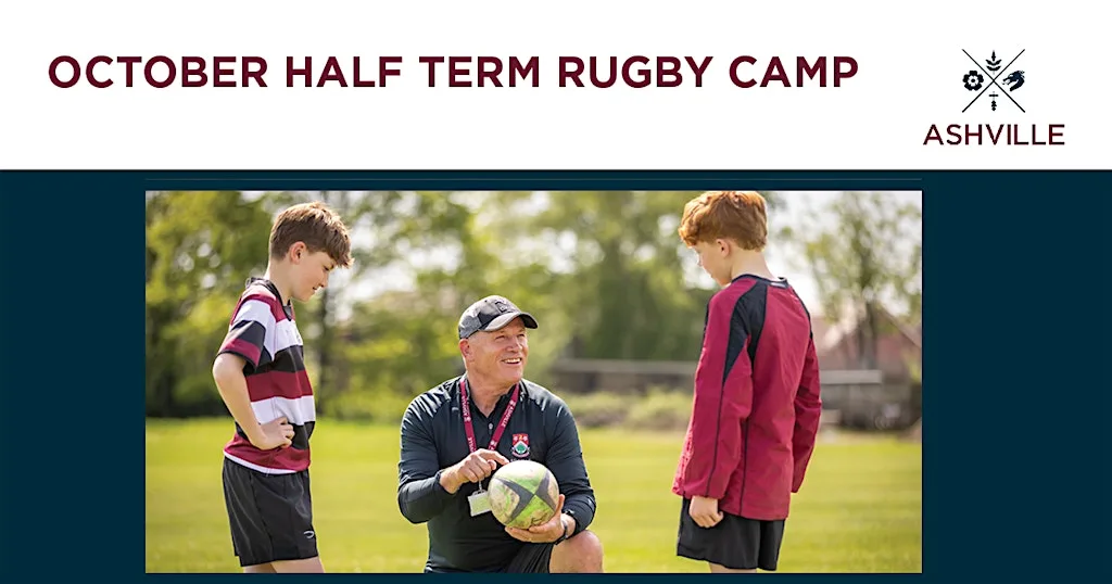 October Half Term Rugby Camp 28-30 October 2026 at Ashville College