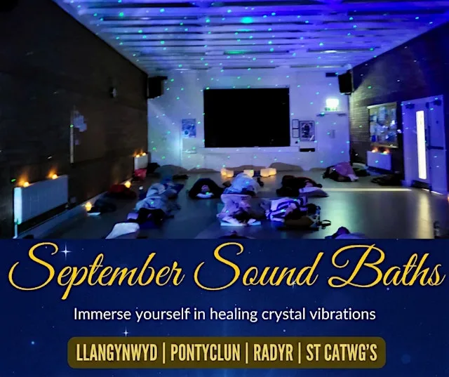 September Sound Baths - St Cattwg's at St Cattwg's Village Hall