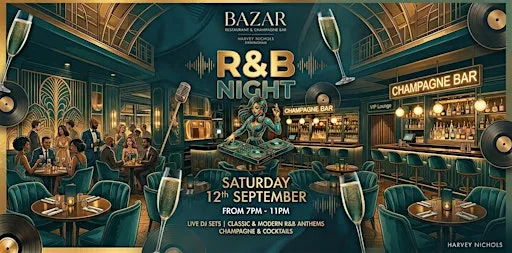 R&B Night at Bazar in Harvey Nics