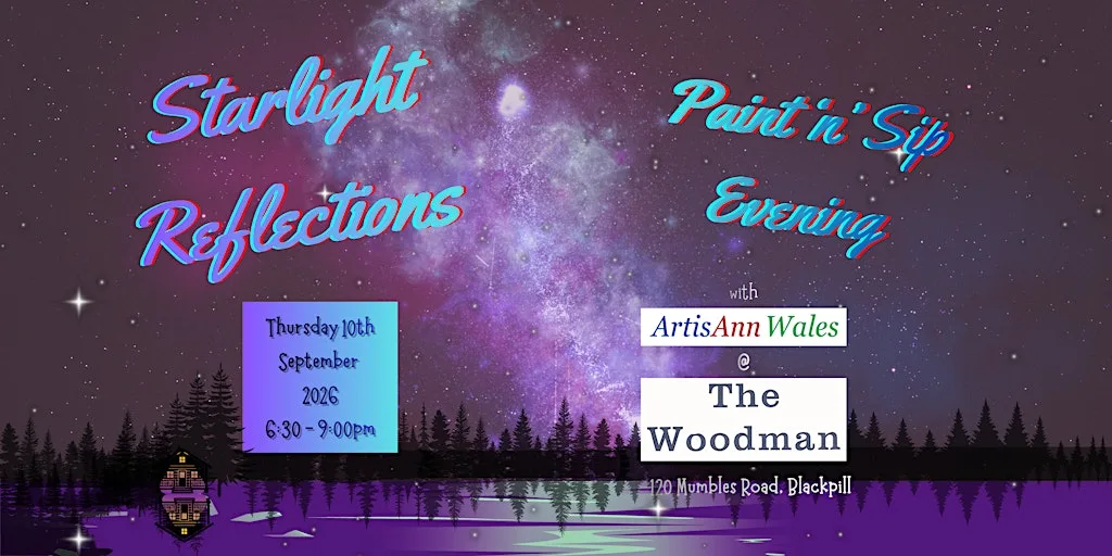 Starlight Reflections Paint and Sip Evening
