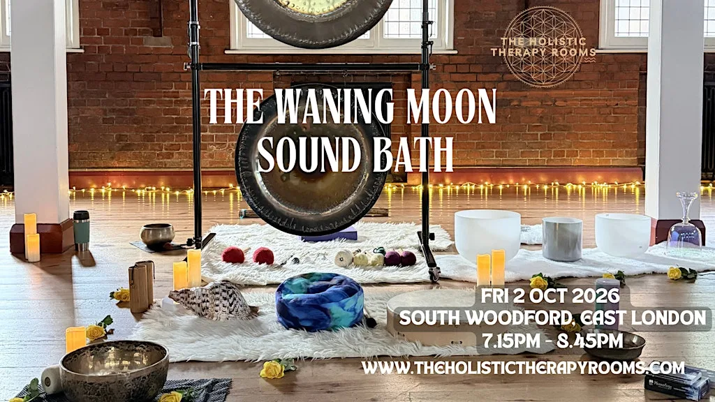 October Sound Bath - The Waning Moon at Woodford Memorial Hall