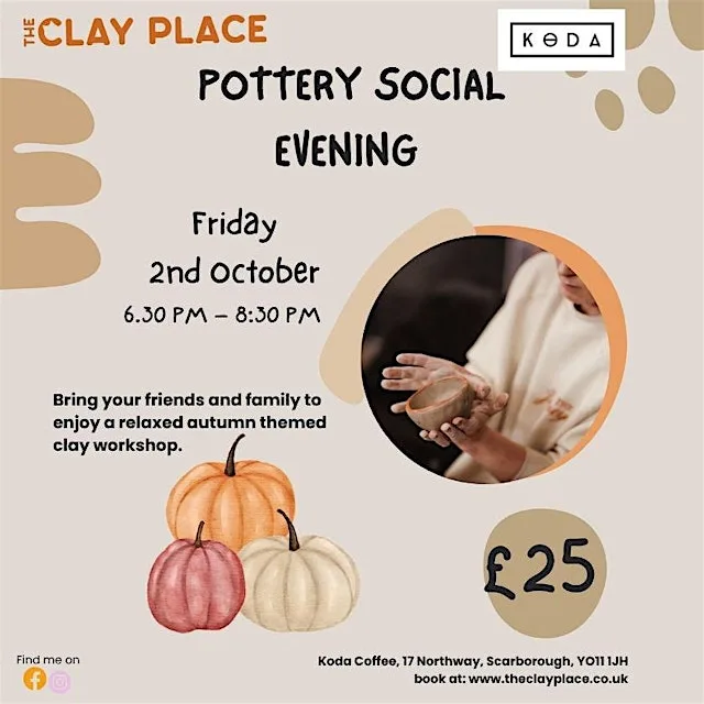 Pottery social evening @ Koda at Koda Coffee
