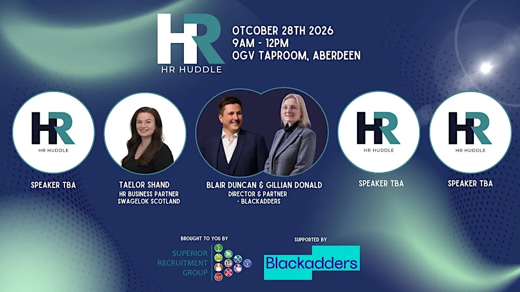 HR Huddle - Aberdeen October 28th 2026 at OGV Taproom
