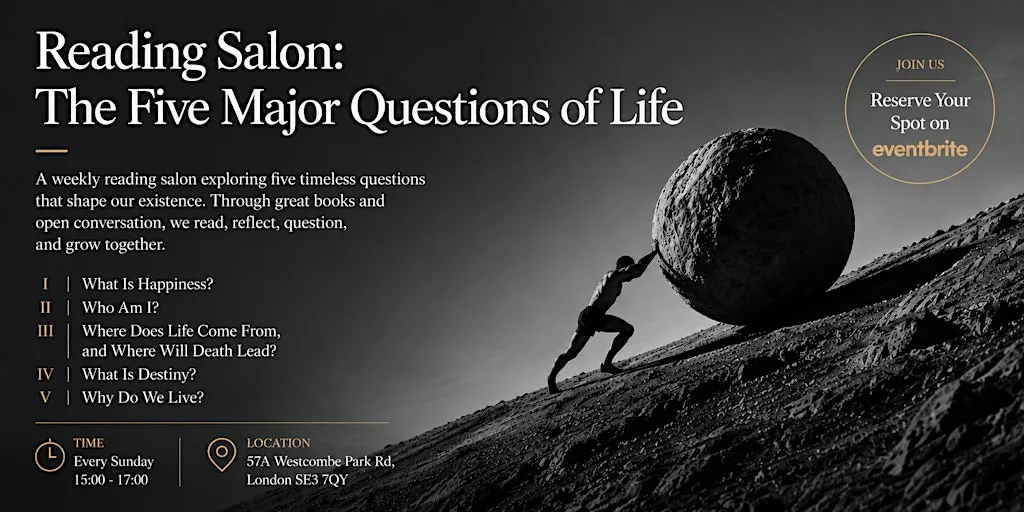 Reading Salon:The Five MajorQuestions of Life