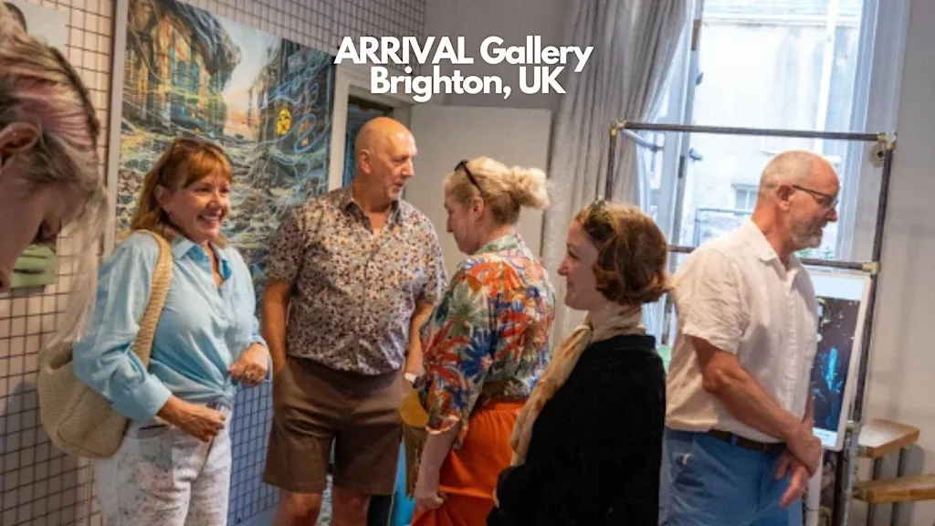 ARRIVAL Gallery - Brighton Art Show at 18 Lower Rock Gardens