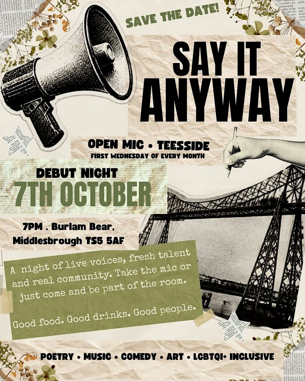 Say It Anyway, Opening event.
