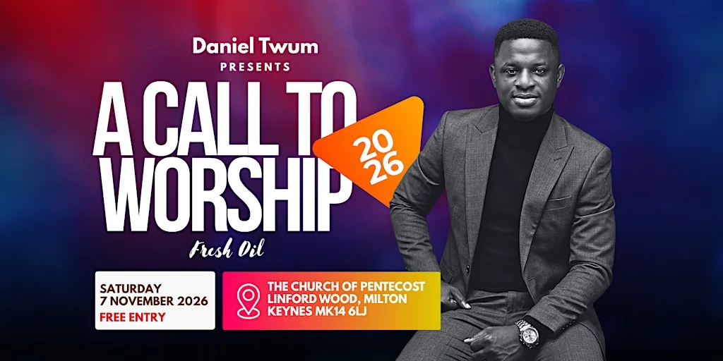 A CALL TO WORSHIP 2026 WITH DANIEL TWUM (FRESH OIL) at James Mckeown Centre