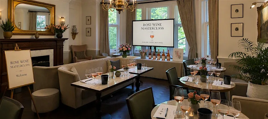 Rosé Wine Masterclass at The Chelsea Townhouse