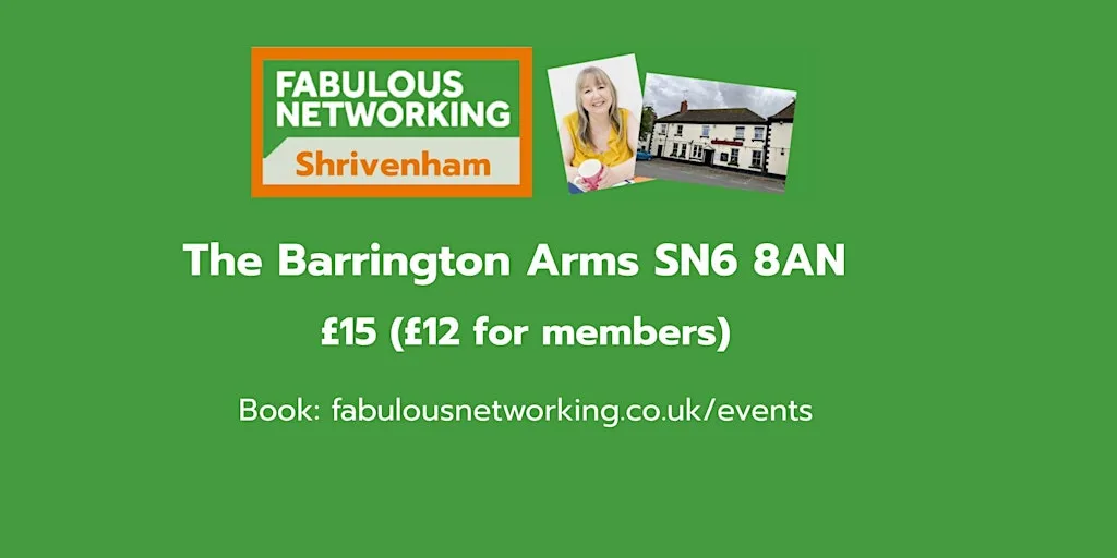 Fabulous Networking Shrivenham at Barrington Arms Hotel