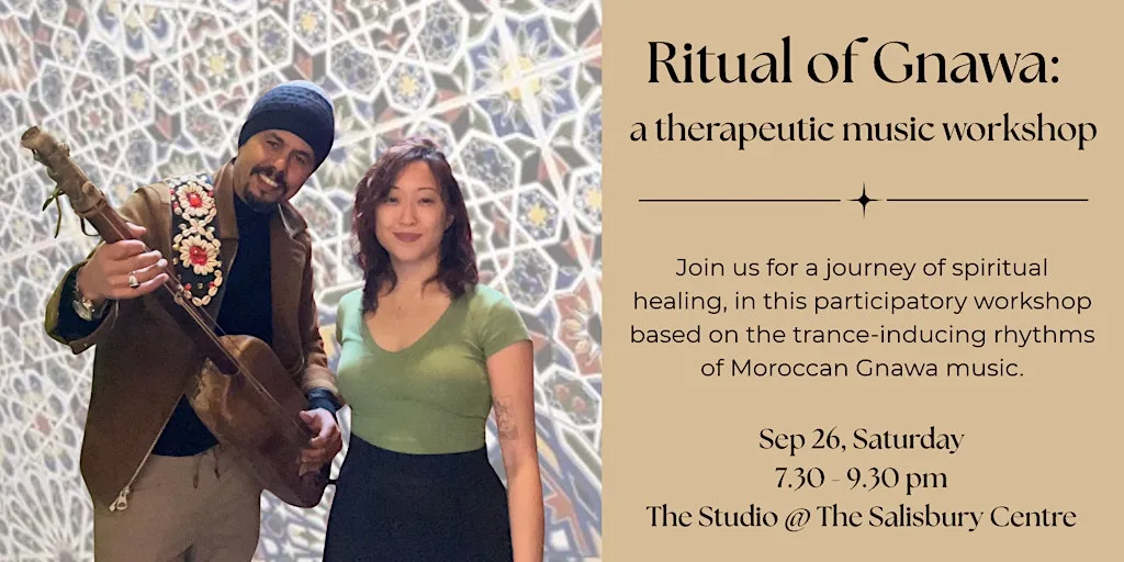 Ritual of Gnawa: a therapeutic music workshop