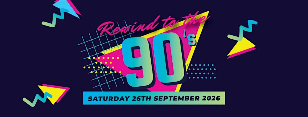 Rewind to the 90s - Party night & charity fundraiser | Widnes
