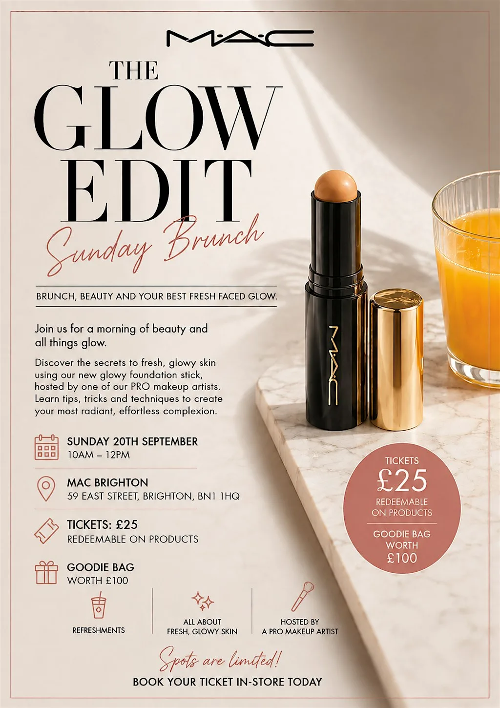 Glow Edit Masterclass - Mac Brighton at Mac Brighton