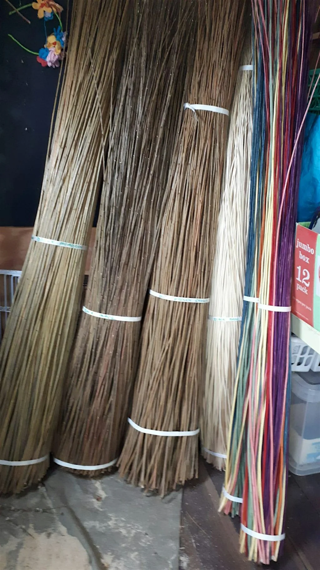 Willow Weaving at Riverside Health Centre - Grow Well garden