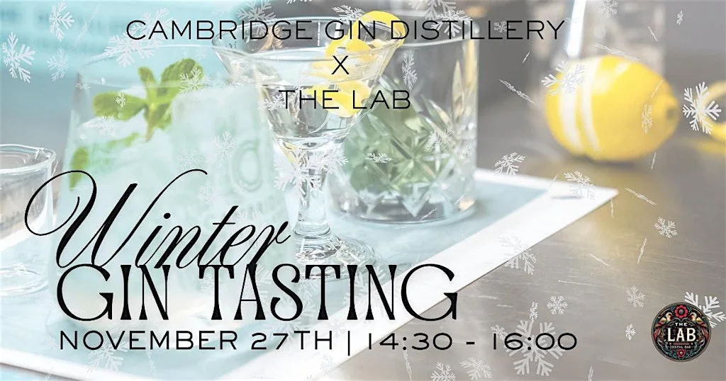 Cambridge Gin Tasting Experience - Festive Edition at The LAB