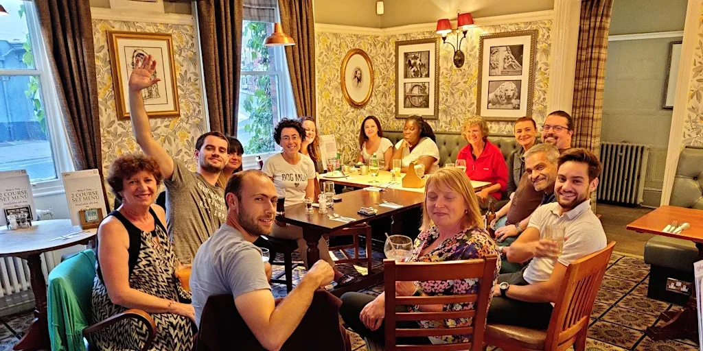 French conversation in Swindon, Wiltshire at Goddard Arms Swindon