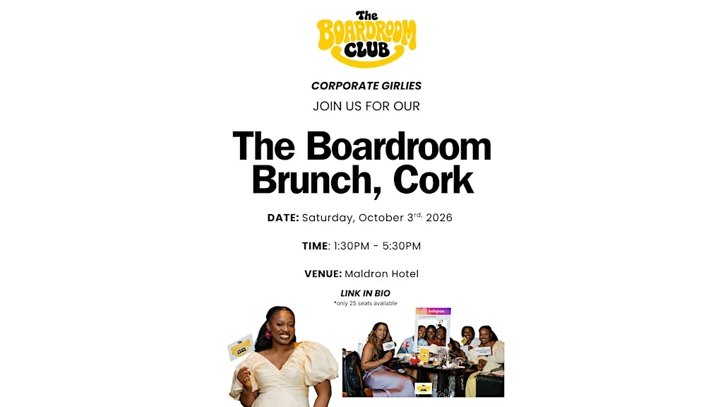 The Boardroom Brunch, Cork at Maldron Hotel South Mall Cork City