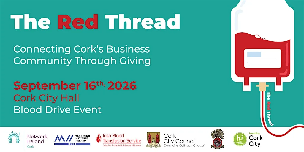 The Red Thread- Connecting Cork’s Business Community Through Giving at The Atrium, Cork City Hall