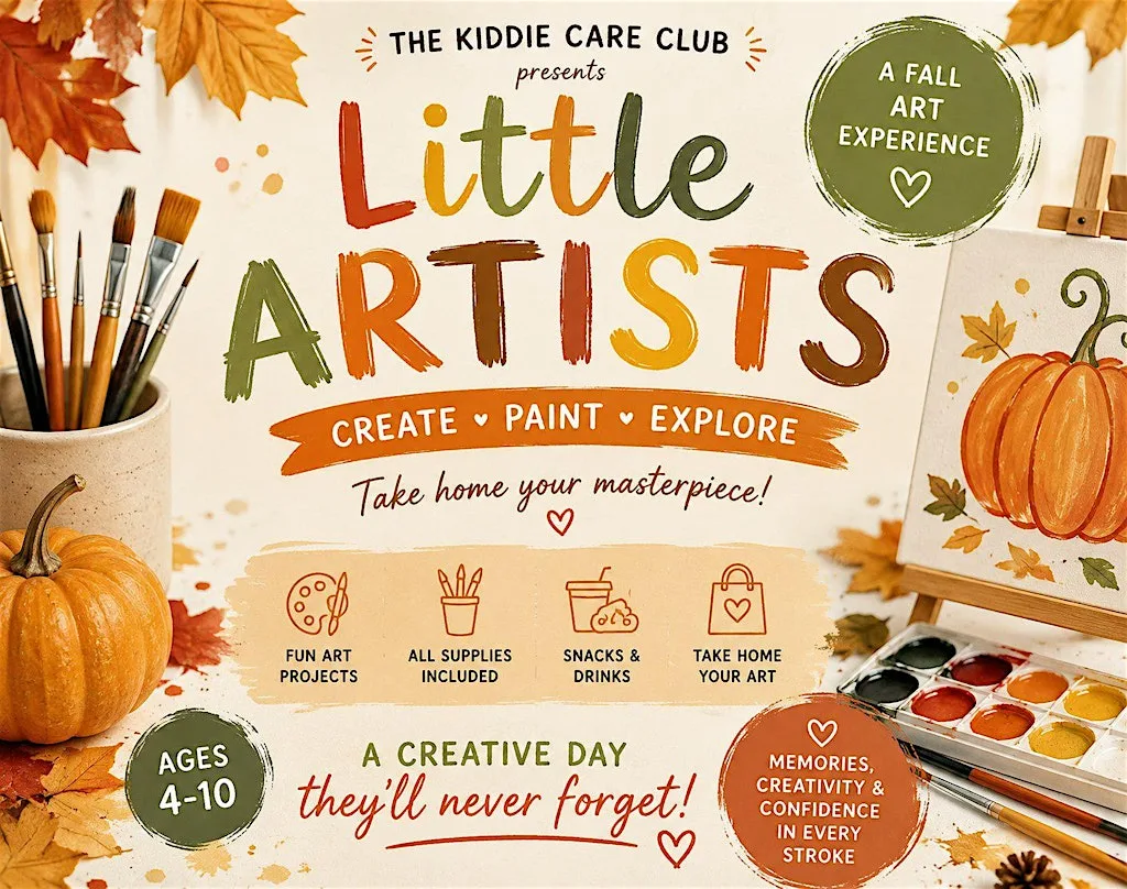 Kiddie Care Club Presents: Fall Art Workshop