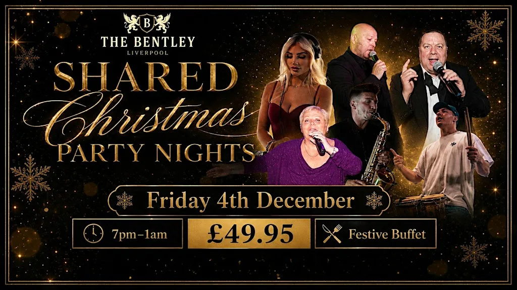 ✨ SHARED CHRISTMAS PARTY NIGHT – FRIDAY 4TH DECEMBER ✨