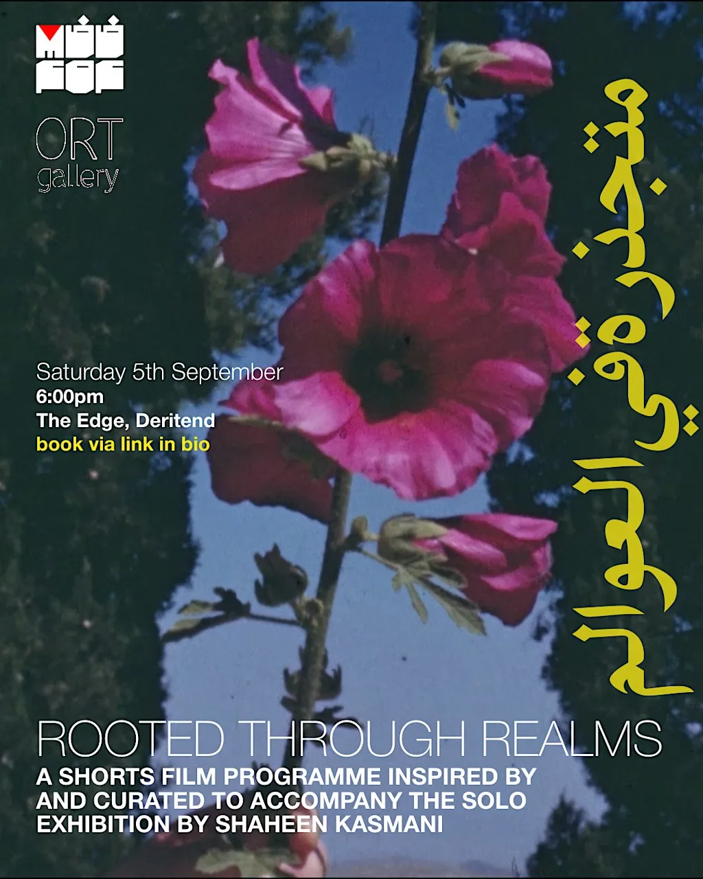 Rooted Through Realms: A Shorts Film Programme | Falasteen on Film x Ort at The Edge