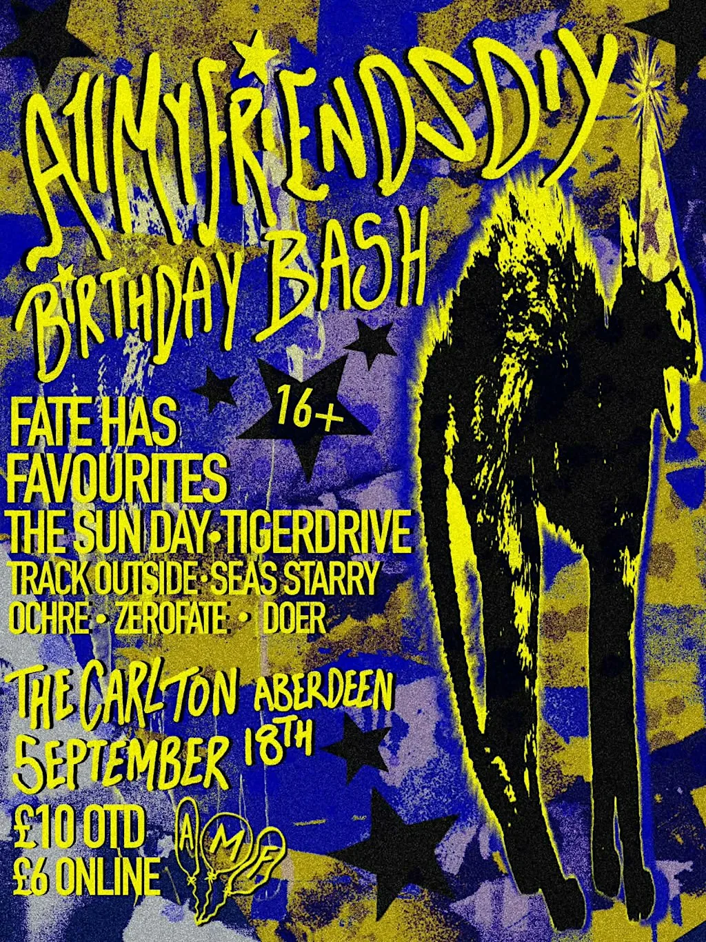 AMF BIRTHDAY BASH at The Carlton Bar