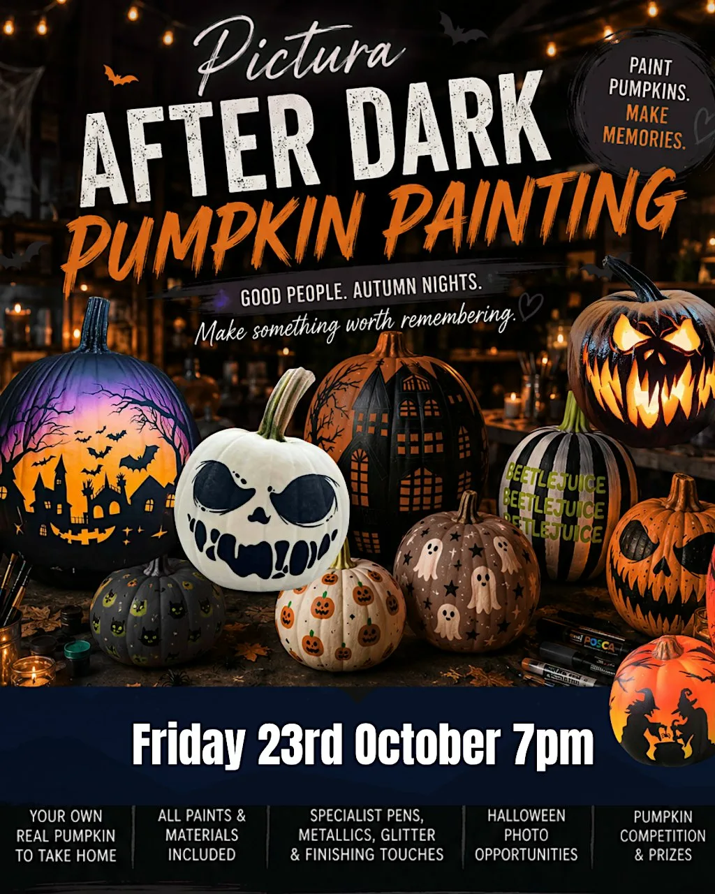 Pictura After Dark: Pumpkin Painting at Pictura Chester