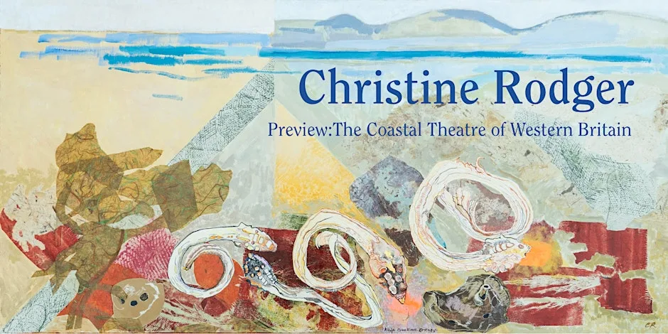 Preview: Christine Rodger - The Coastal Theatre of Western Britain at Aunty Social