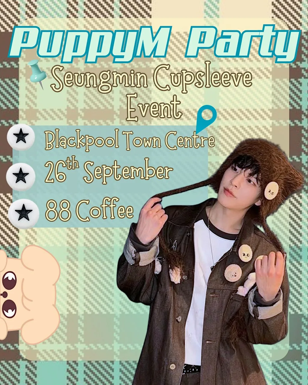 PuppyM Party Seungmin Cupsleeve Event at ART B&B