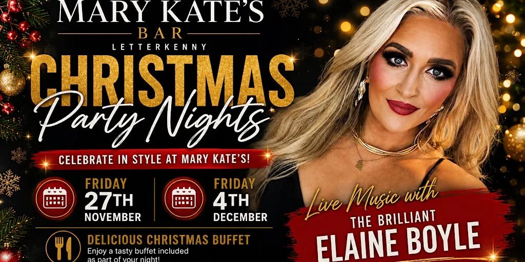 Mary Kate's Christmas Party Night at Mary Kate's Bar