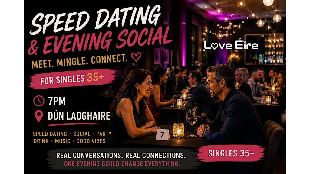 LOVE ÉIRE — SATURDAY NIGHT Speed Dating • Social After Dark at Walters