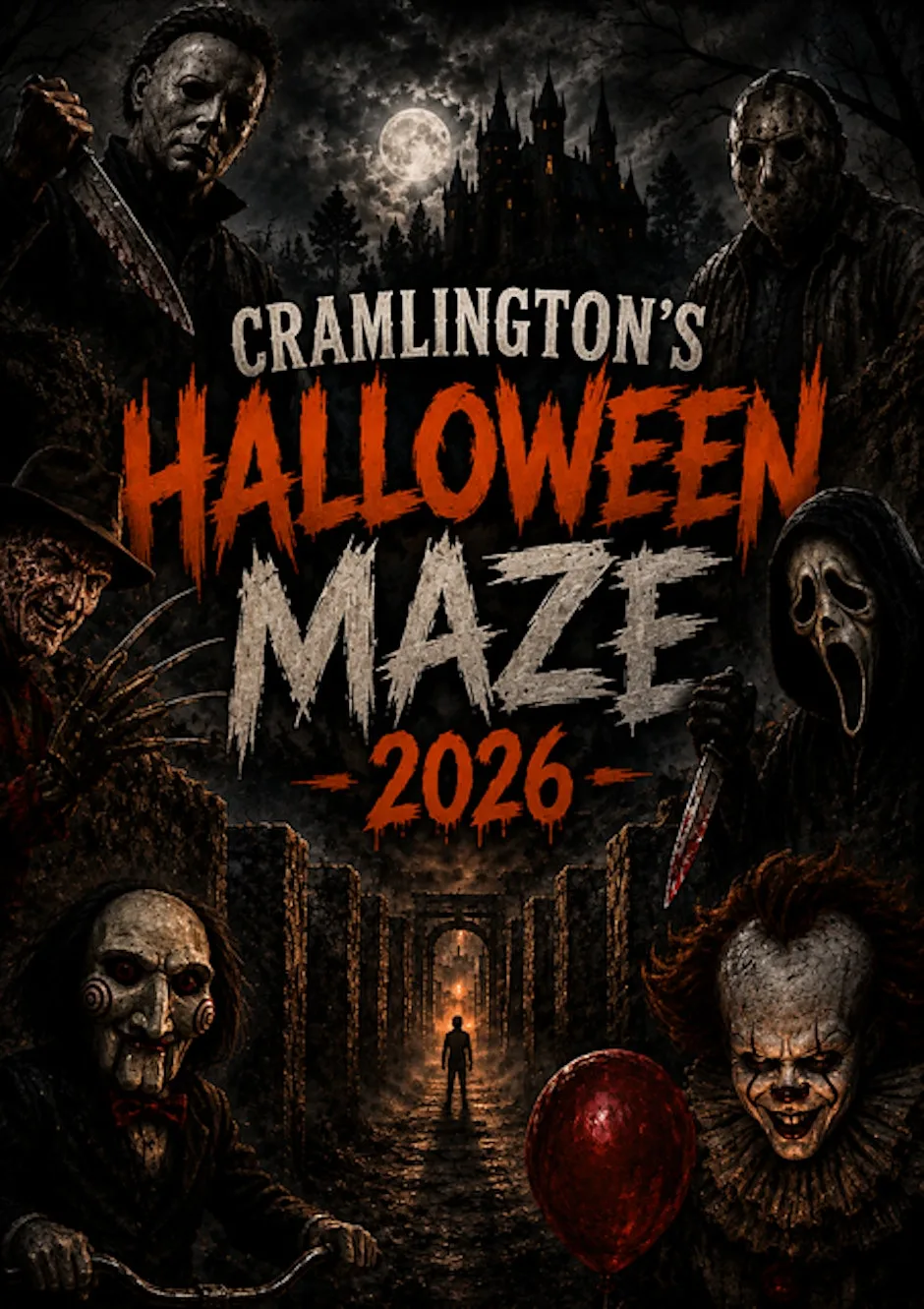 Cramlington’s Halloween Maze