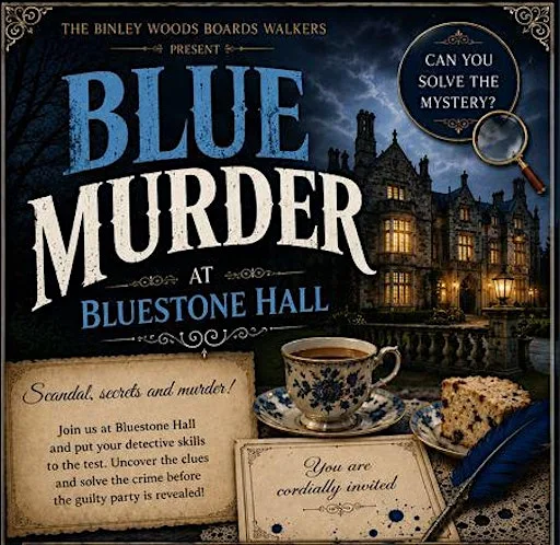 Blue Murder at Bluestone Hall at Binley Woods Village Hall