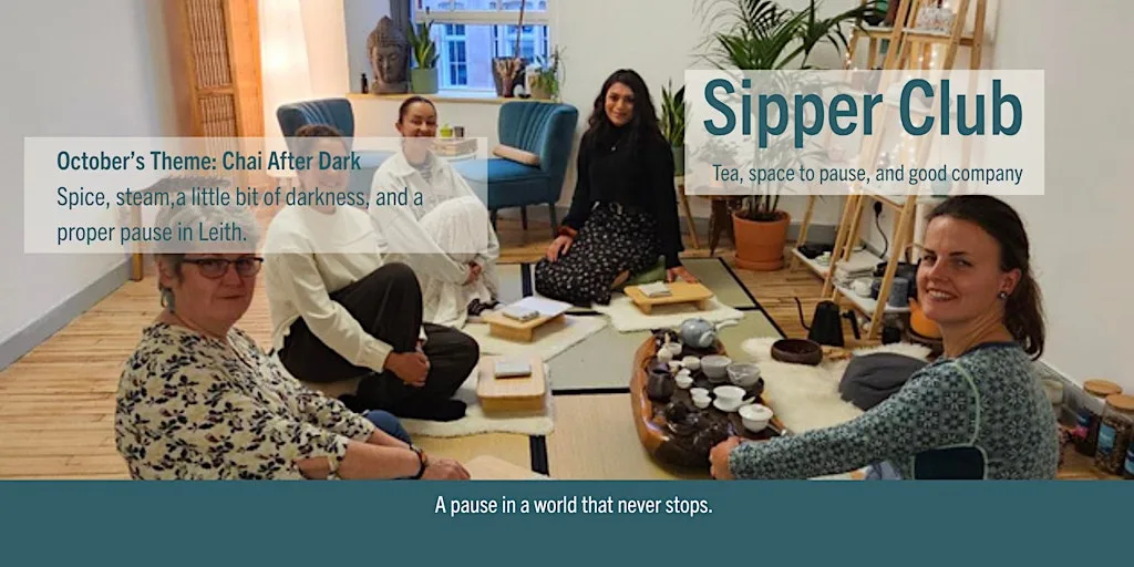 Sipper Club: A Relaxed Tea Tasting & Social in Leith Shore