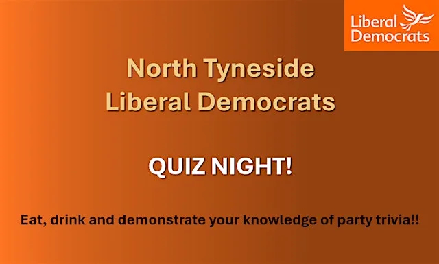 North Tyneside Liberal Democrats Quiz Night at The Lochside