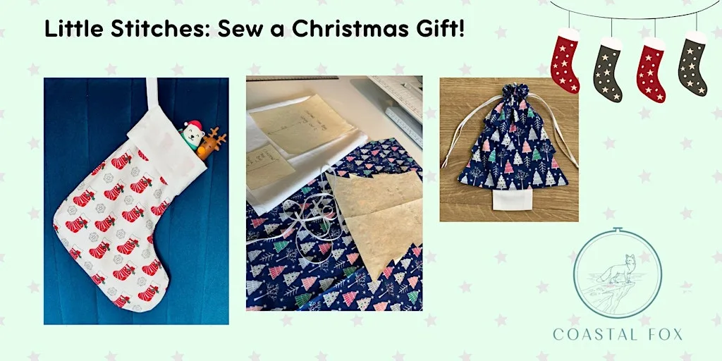 Little Stitches: Sew a Christmas Gift! at 32 Devonport Rd